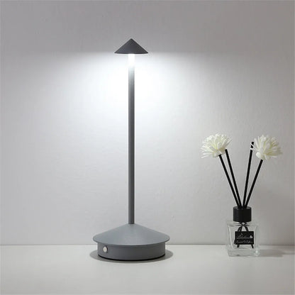 Eva Wireless LED Table Lamp with Touch Control - Elegant, Rechargeable & Dimmable