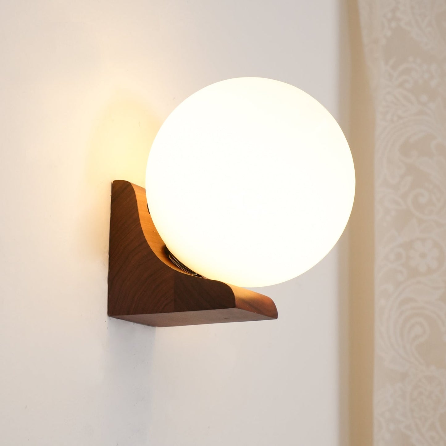 Evelyn Orb Wall Lamp - LED Indoor Light Fixture - Elegant Design