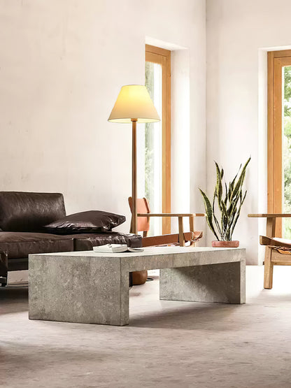 Final Strike Floor Lamp - LED Indoor Lighting - Wooden Base
