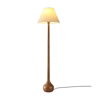 Final Strike Floor Lamp - LED Indoor Lighting - Wooden Base