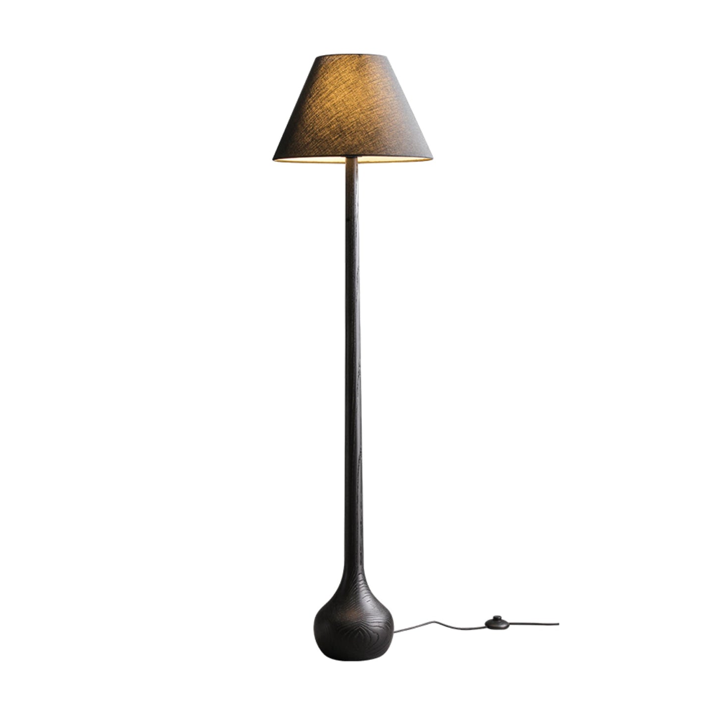 Final Strike Floor Lamp - LED Indoor Lighting - Wooden Base