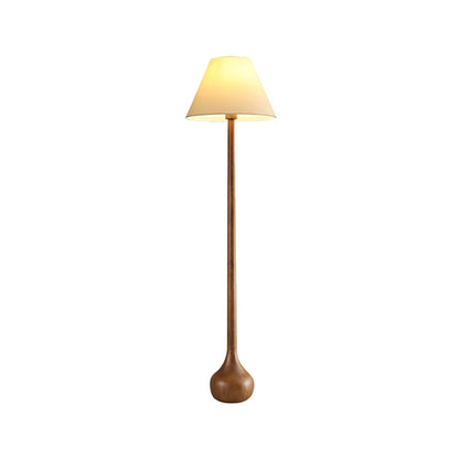 Final Strike Floor Lamp - LED Indoor Lighting - Wooden Base