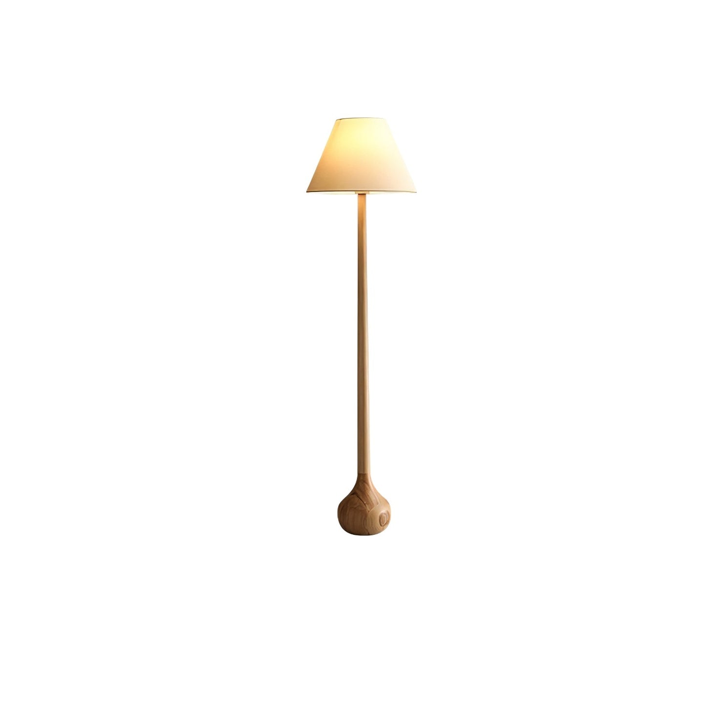 Final Strike Floor Lamp - LED Indoor Lighting - Wooden Base