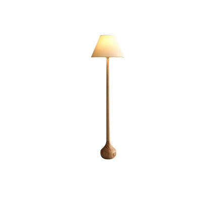 Final Strike Floor Lamp - LED Indoor Lighting - Wooden Base