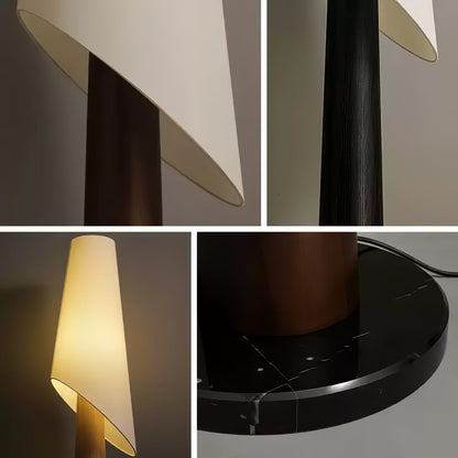 Flag Floor Lamp with LED, Elegant Design for Indoor Use