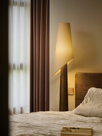 Flag Floor Lamp with LED, Elegant Design for Indoor Use