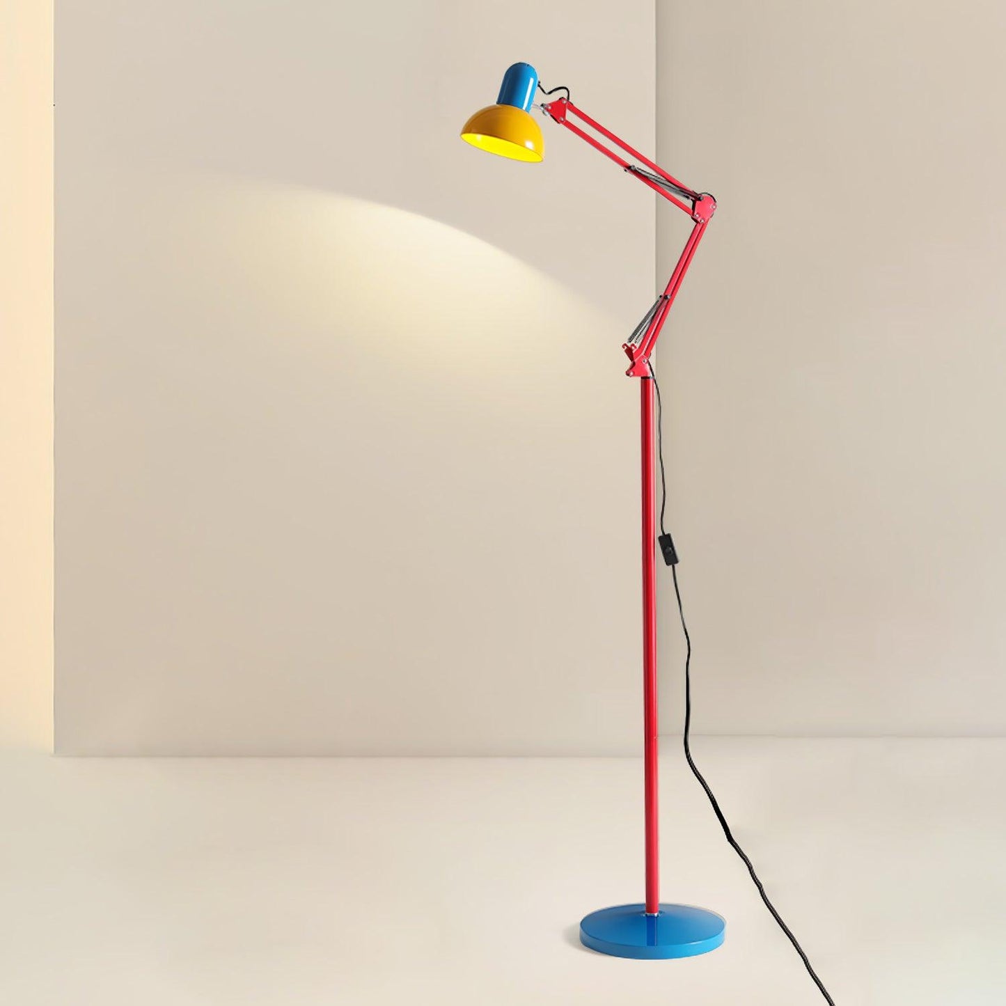 Flexi Memphis Floor Lamp LED, Adjustable Colourful Design