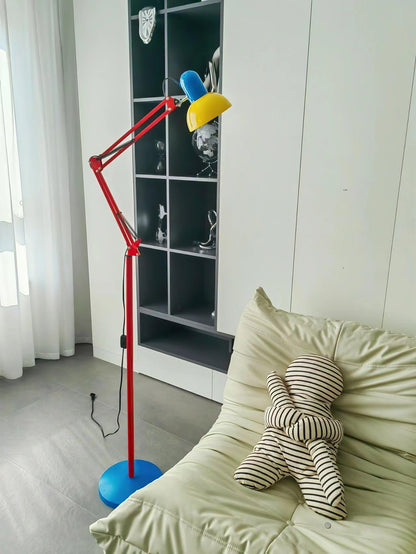 Flexi Memphis Floor Lamp LED, Adjustable Colourful Design