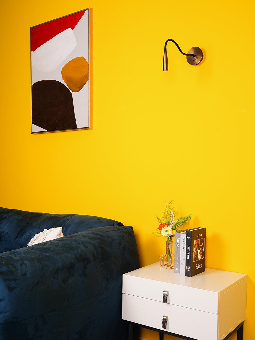 Flexi Hose Wall Light Sconce with Adjustable LED Design