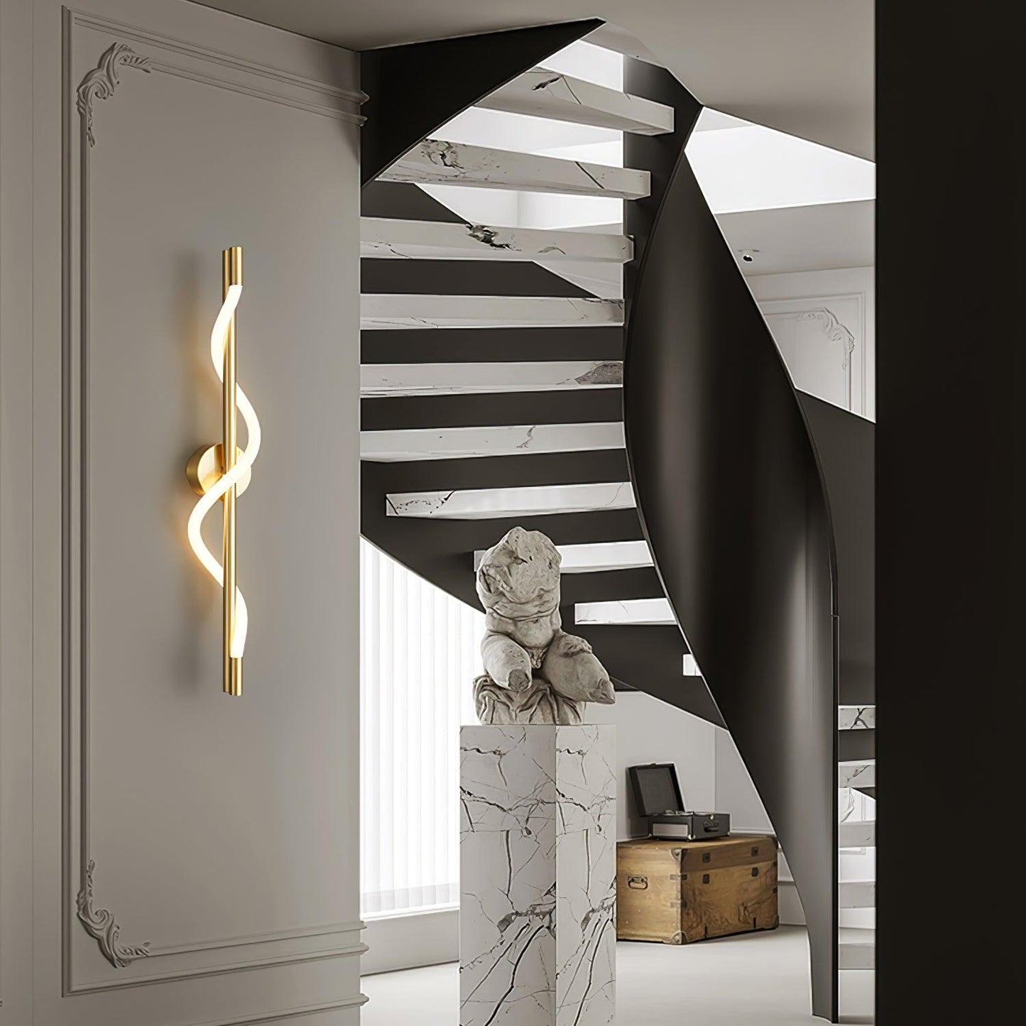 Flexible Linear Curve Wall Lamp - LED Indoor Wall Light