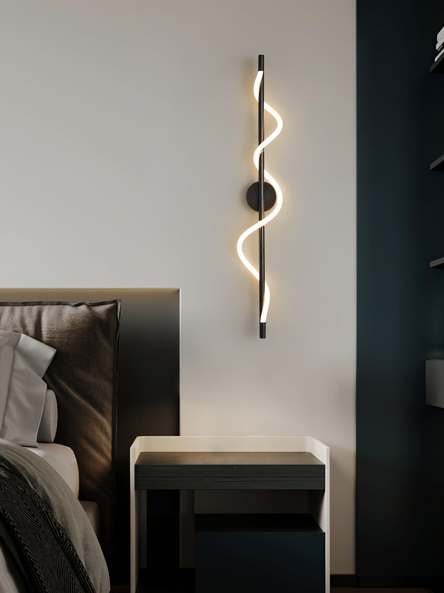 Flexible Linear Curve Wall Lamp - LED Indoor Wall Light