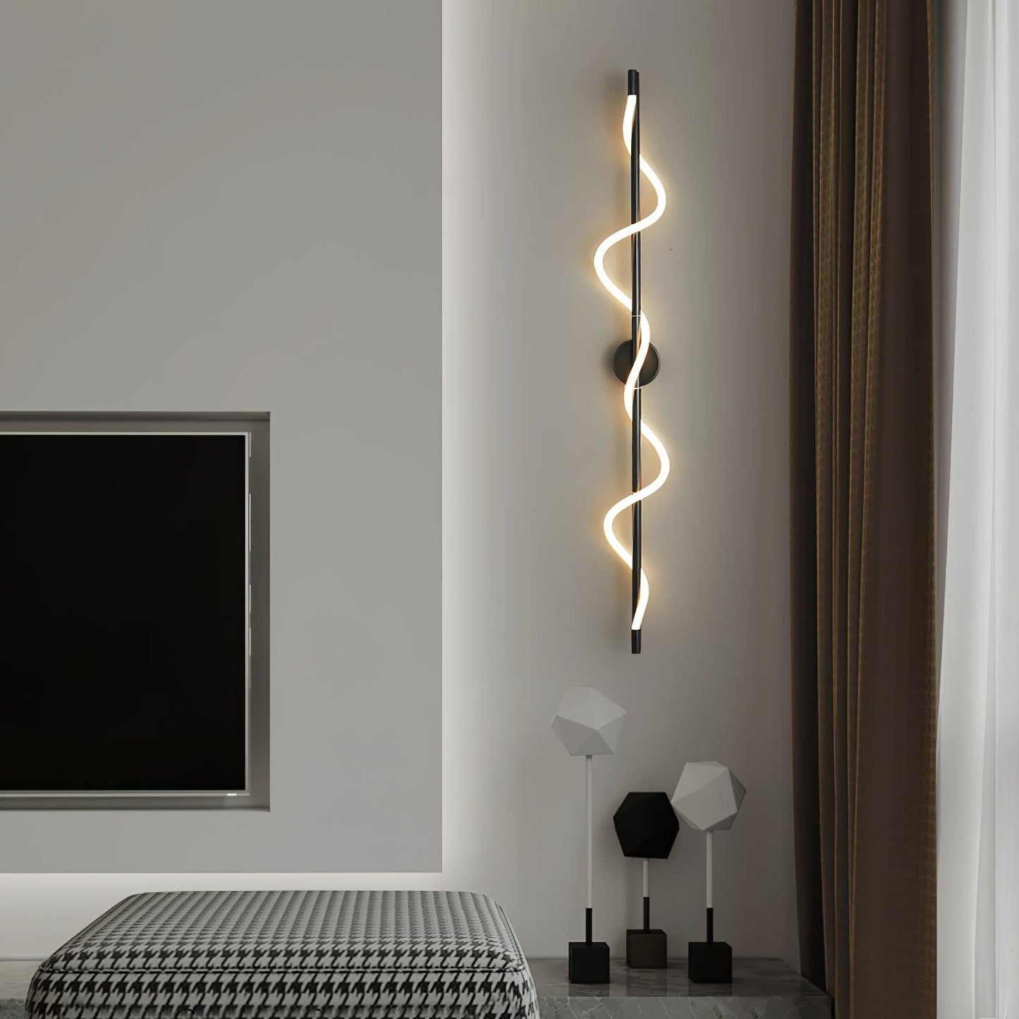 Flexible Linear Curve Wall Lamp - LED Indoor Wall Light