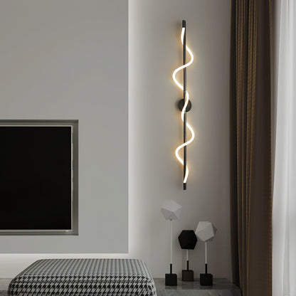 Flexible Linear Curve Wall Lamp - LED Indoor Wall Light