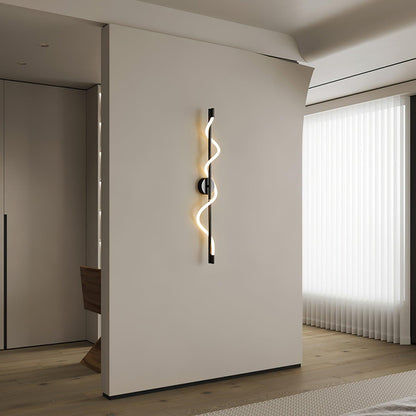 Flexible Linear Curve Wall Lamp - LED Indoor Wall Light
