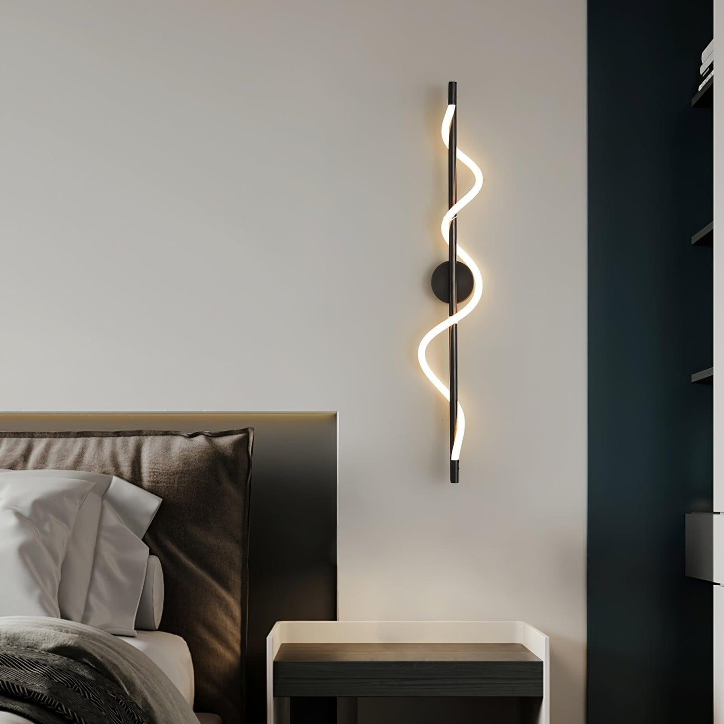 Flexible Linear Curve Wall Lamp - LED Indoor Wall Light