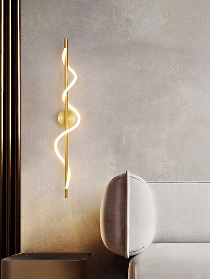 Flexible Linear Curve Wall Lamp - LED Indoor Wall Light