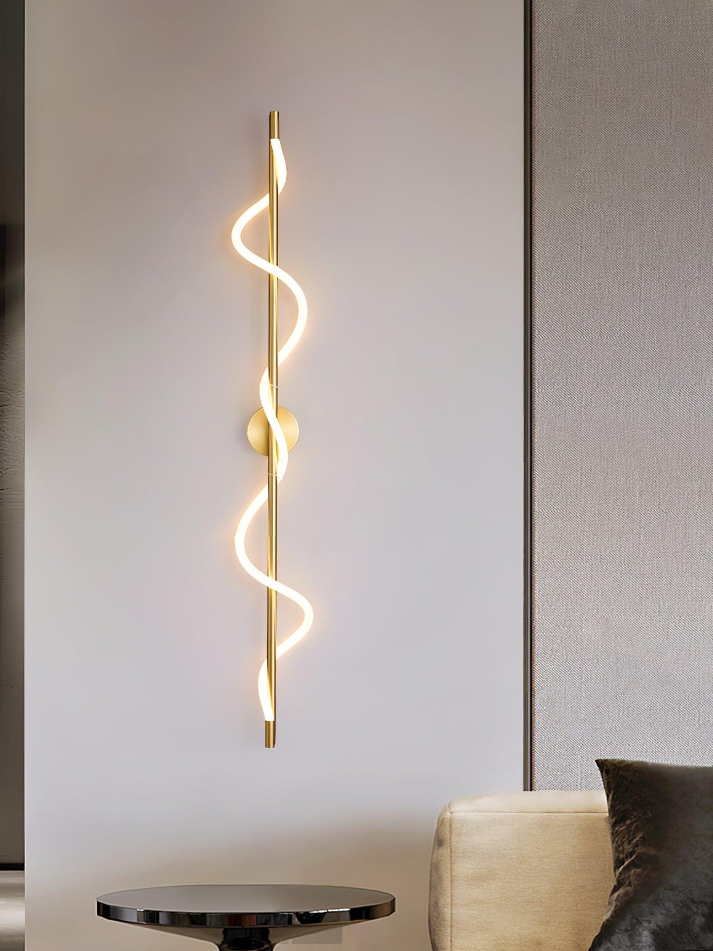 Flexible Linear Curve Wall Lamp - LED Indoor Wall Light