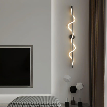Flexible Linear Curve Wall Lamp - LED Indoor Wall Light