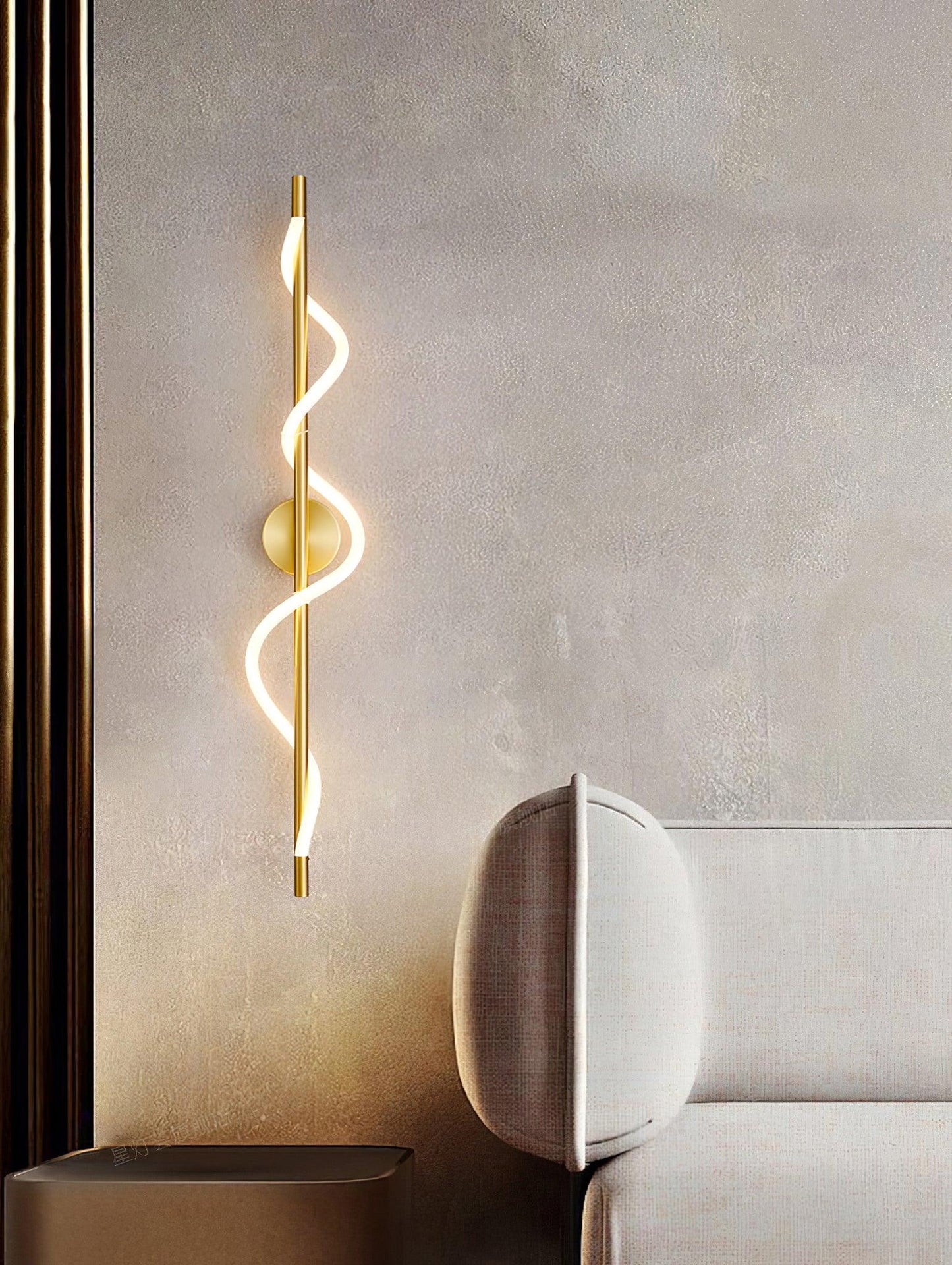 Flexible Linear Curve Wall Lamp - LED Indoor Wall Light