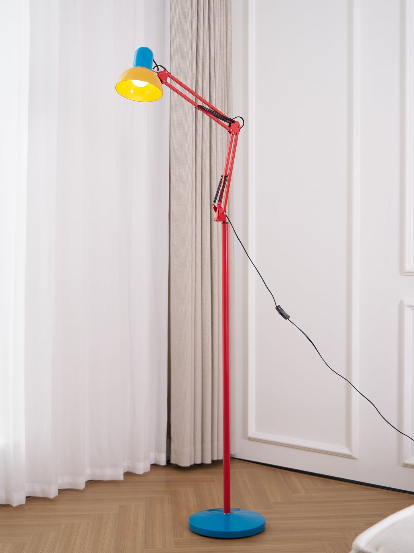 Flexi Memphis Floor Lamp LED, Adjustable Colourful Design