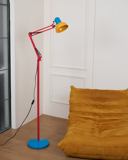 Flexi Memphis Floor Lamp LED, Adjustable Colourful Design