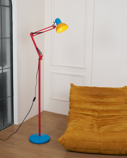 Flexi Memphis Floor Lamp LED, Adjustable Colourful Design