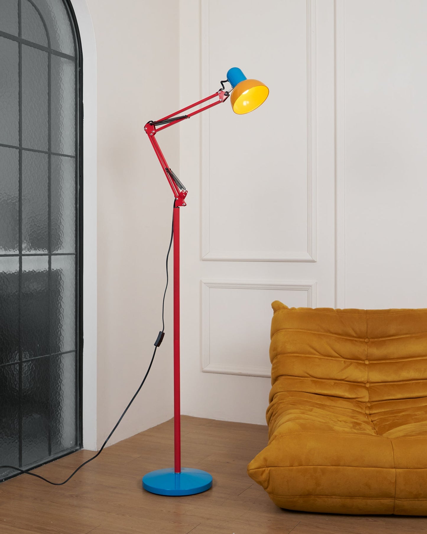 Flexi Memphis Floor Lamp LED, Adjustable Colourful Design