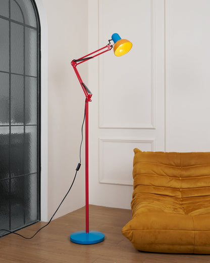 Flexi Memphis Floor Lamp LED, Adjustable Colourful Design