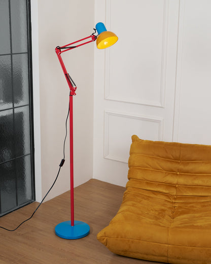 Flexi Memphis Floor Lamp LED, Adjustable Colourful Design