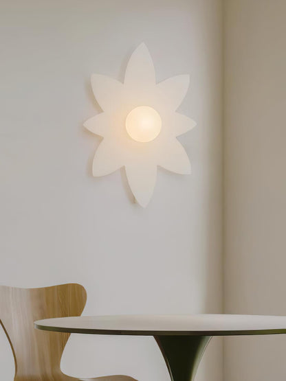 Flowers Wall Lamp Set of 2, Stylish LED Flower Design