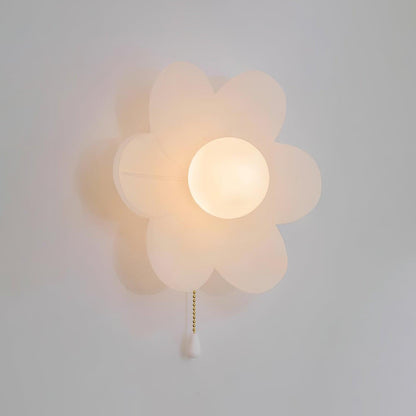 Flowers Wall Lamp Set of 2, Stylish LED Flower Design