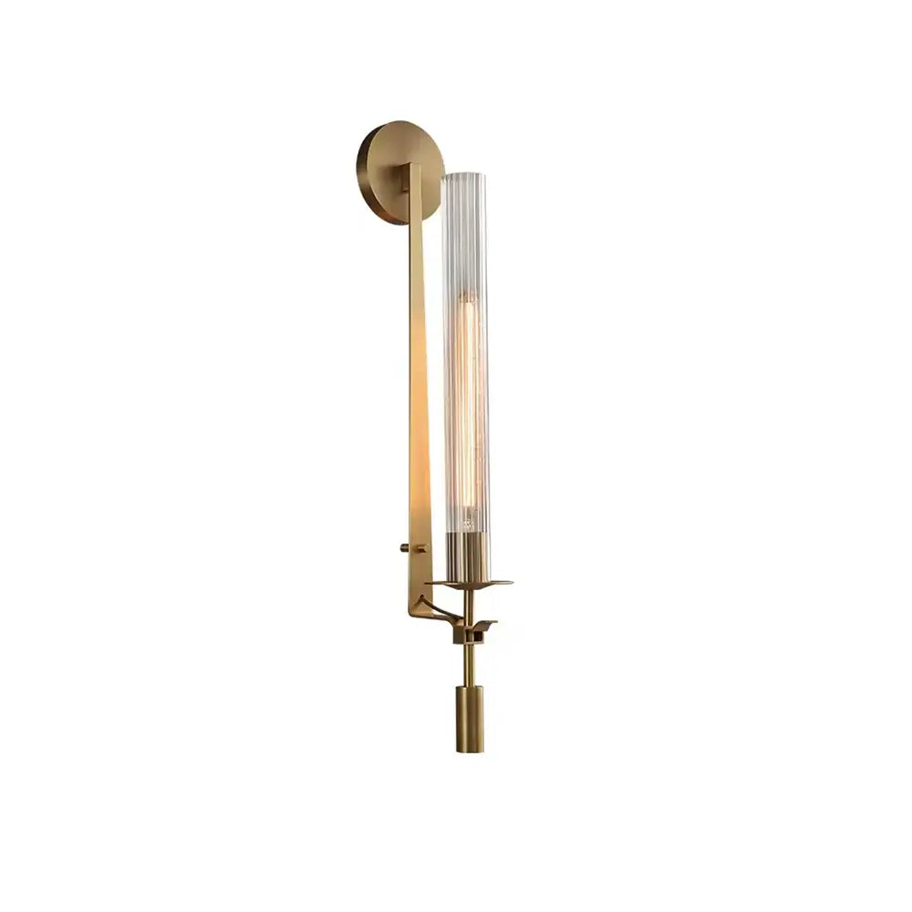 French Classicism Wall Lamp - Brass Indoor LED Light Fixture