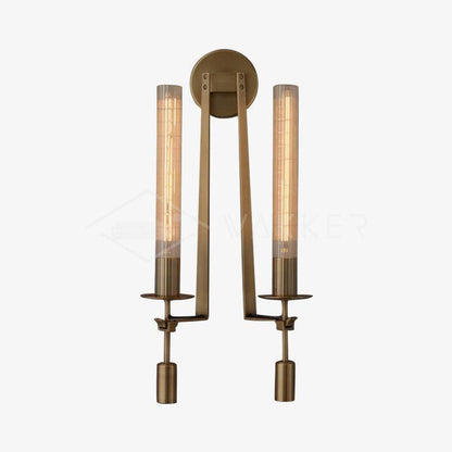 French Classicism Wall Lamp - Brass Indoor LED Light Fixture