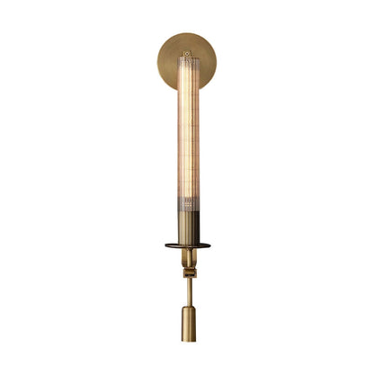French Classicism Wall Lamp - Brass Indoor LED Light Fixture