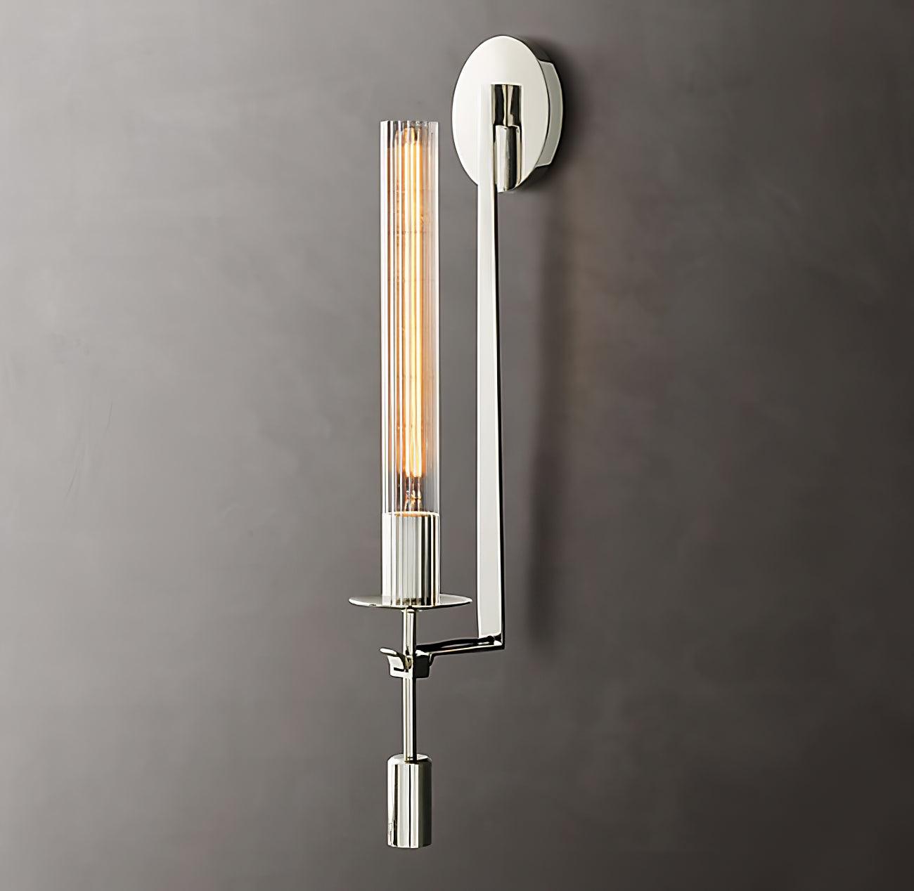 French Classicism Wall Lamp - Brass Indoor LED Light Fixture