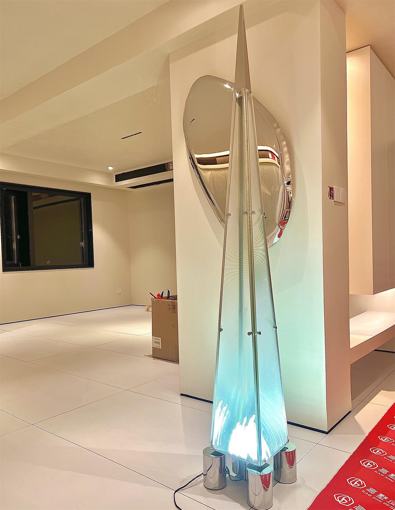 Fragment Floor Lamp - LED Glass Design, Indoor Lighting
