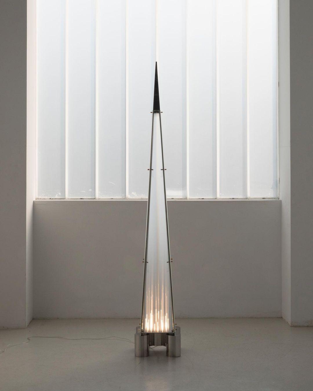 Fragment Floor Lamp - LED Glass Design, Indoor Lighting