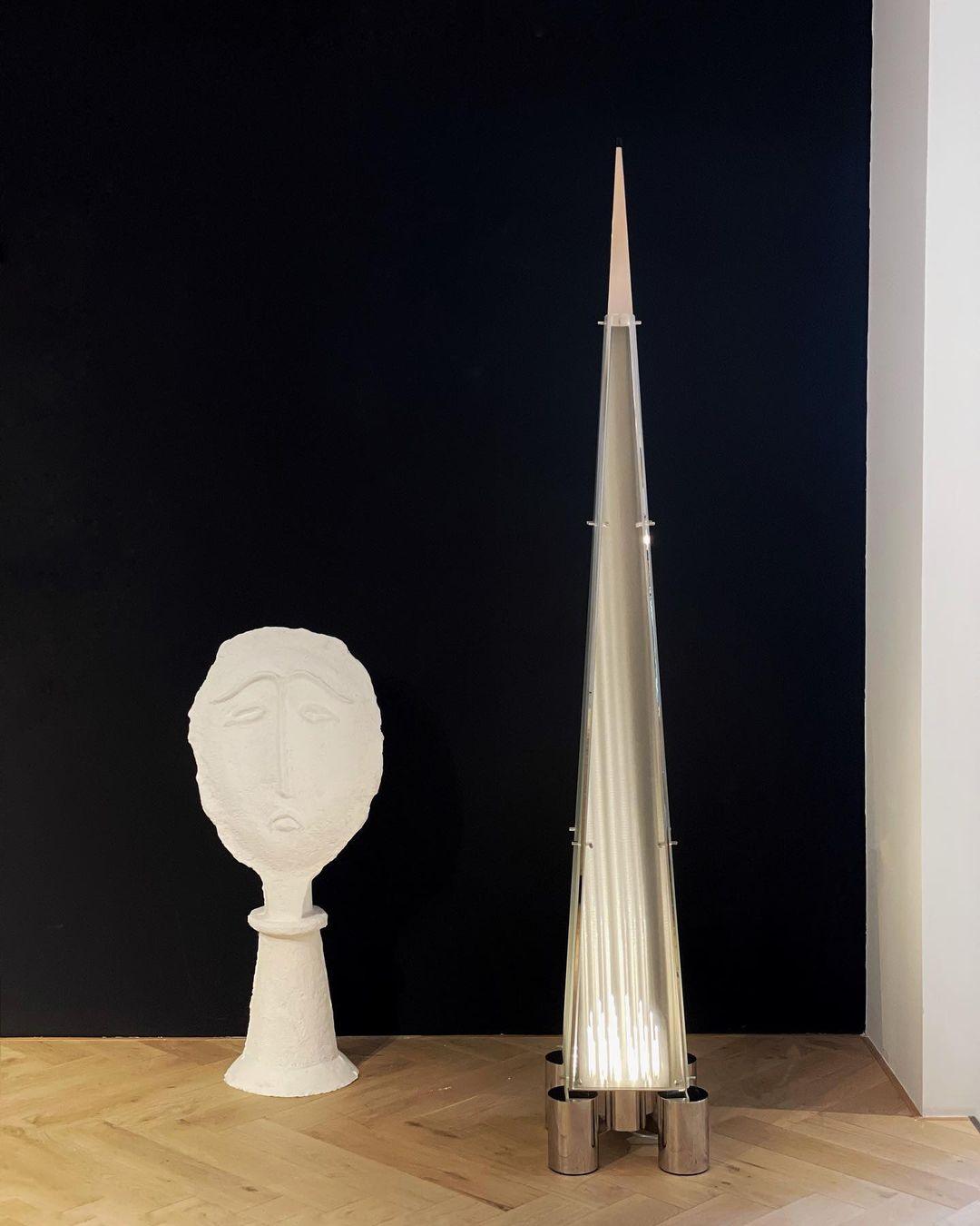Fragment Floor Lamp - LED Glass Design, Indoor Lighting