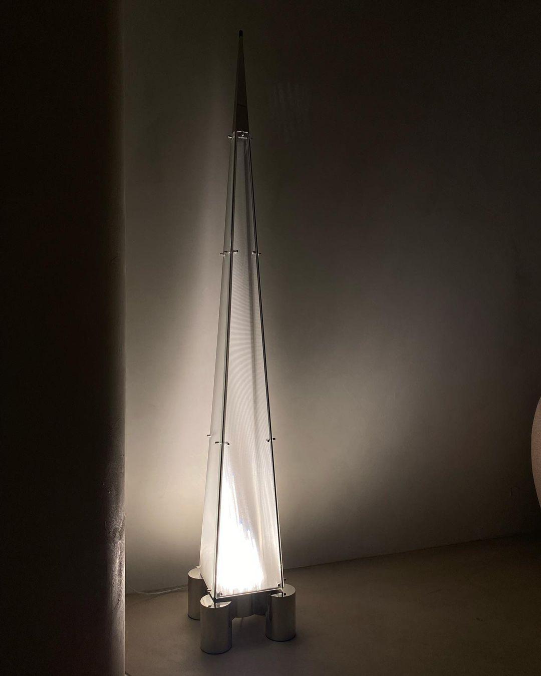 Fragment Floor Lamp - LED Glass Design, Indoor Lighting