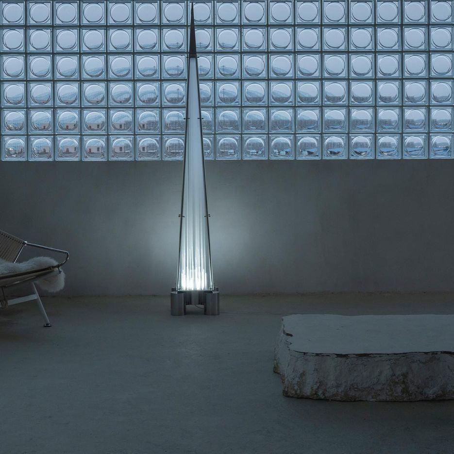 Fragment Floor Lamp - LED Glass Design, Indoor Lighting