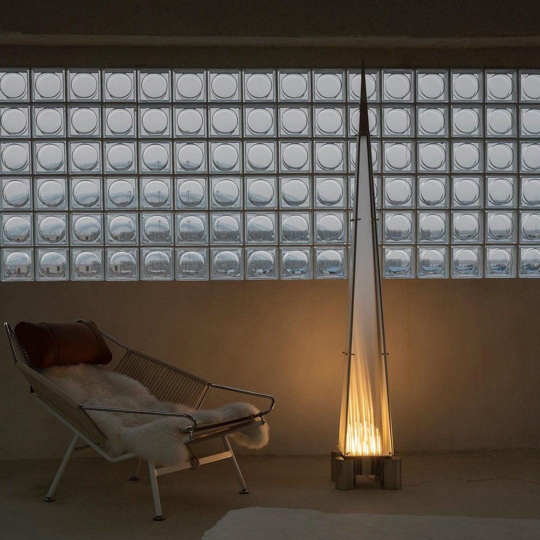 Fragment Floor Lamp - LED Glass Design, Indoor Lighting
