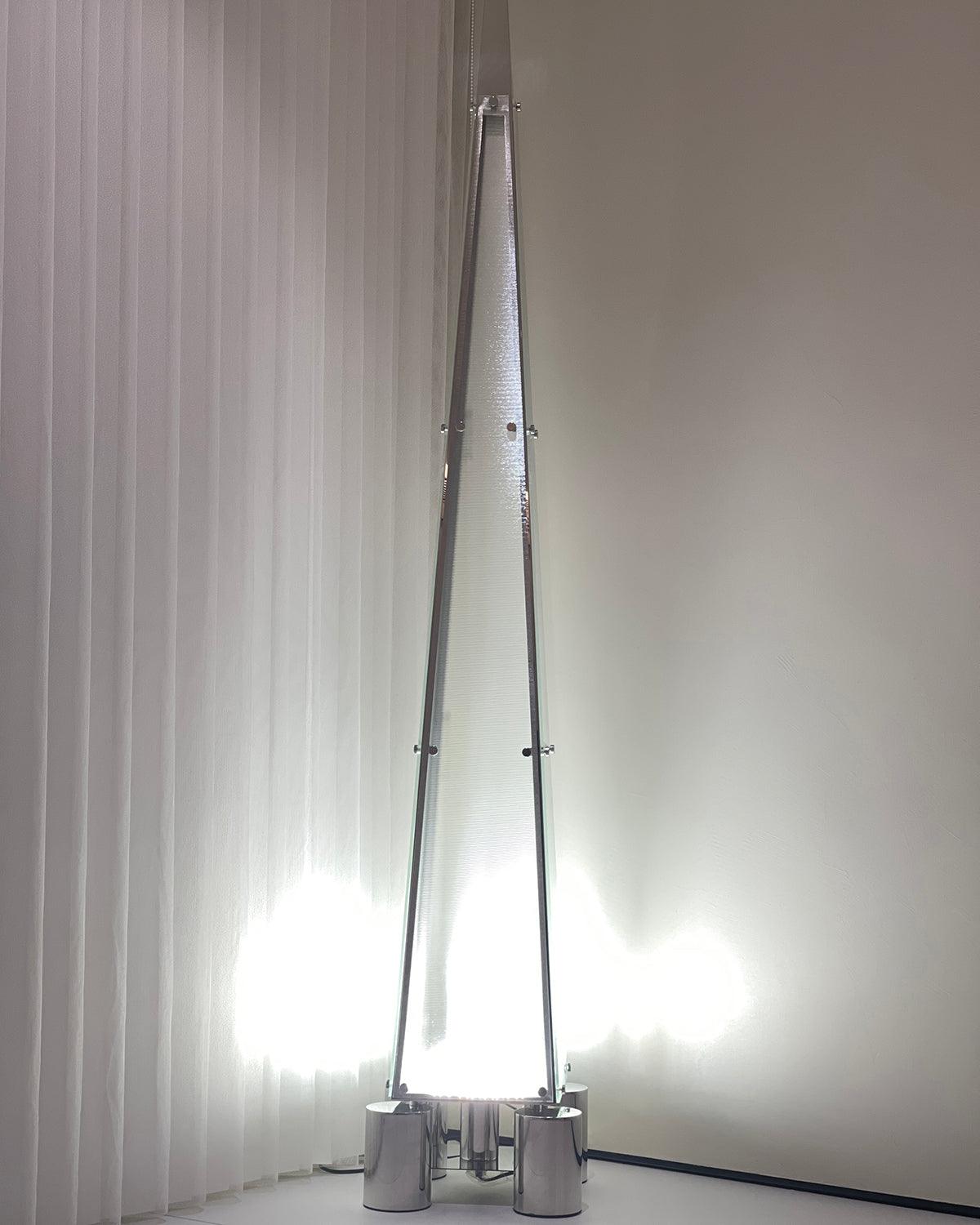 Fragment Floor Lamp - LED Glass Design, Indoor Lighting