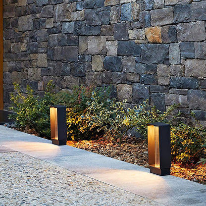 Frame Outdoor Post Lamp - Waterproof LED Garden Light