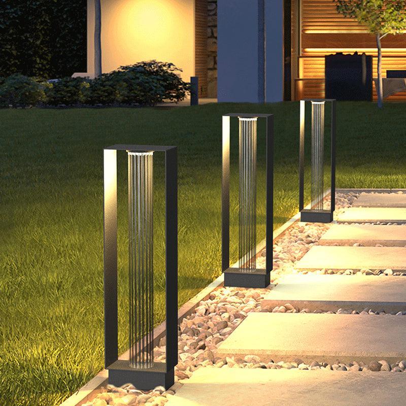 Frame Outdoor Post Lamp - Waterproof LED Garden Light
