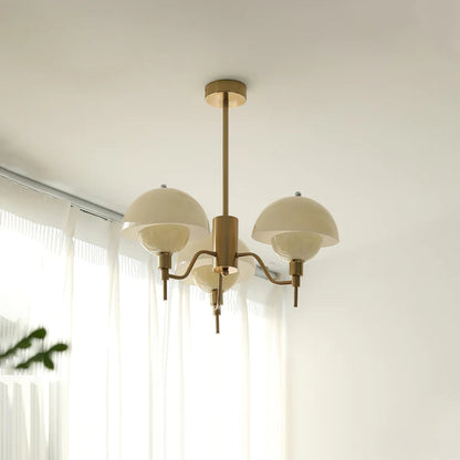 French Bubble Cream Chandelier – Elegant Living Room Light