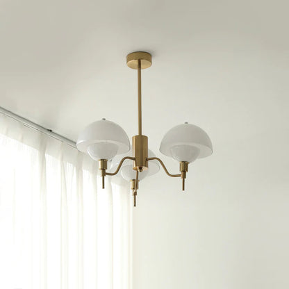 French Bubble Cream Chandelier – Elegant Living Room Light