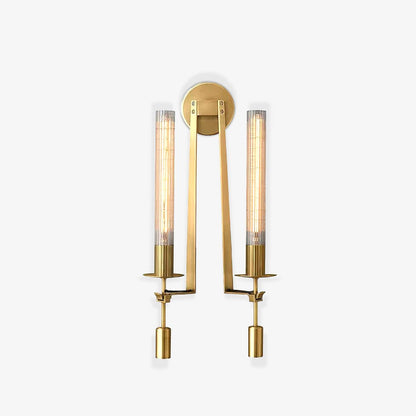 French Classicism Wall Lamp - Brass Indoor LED Light Fixture