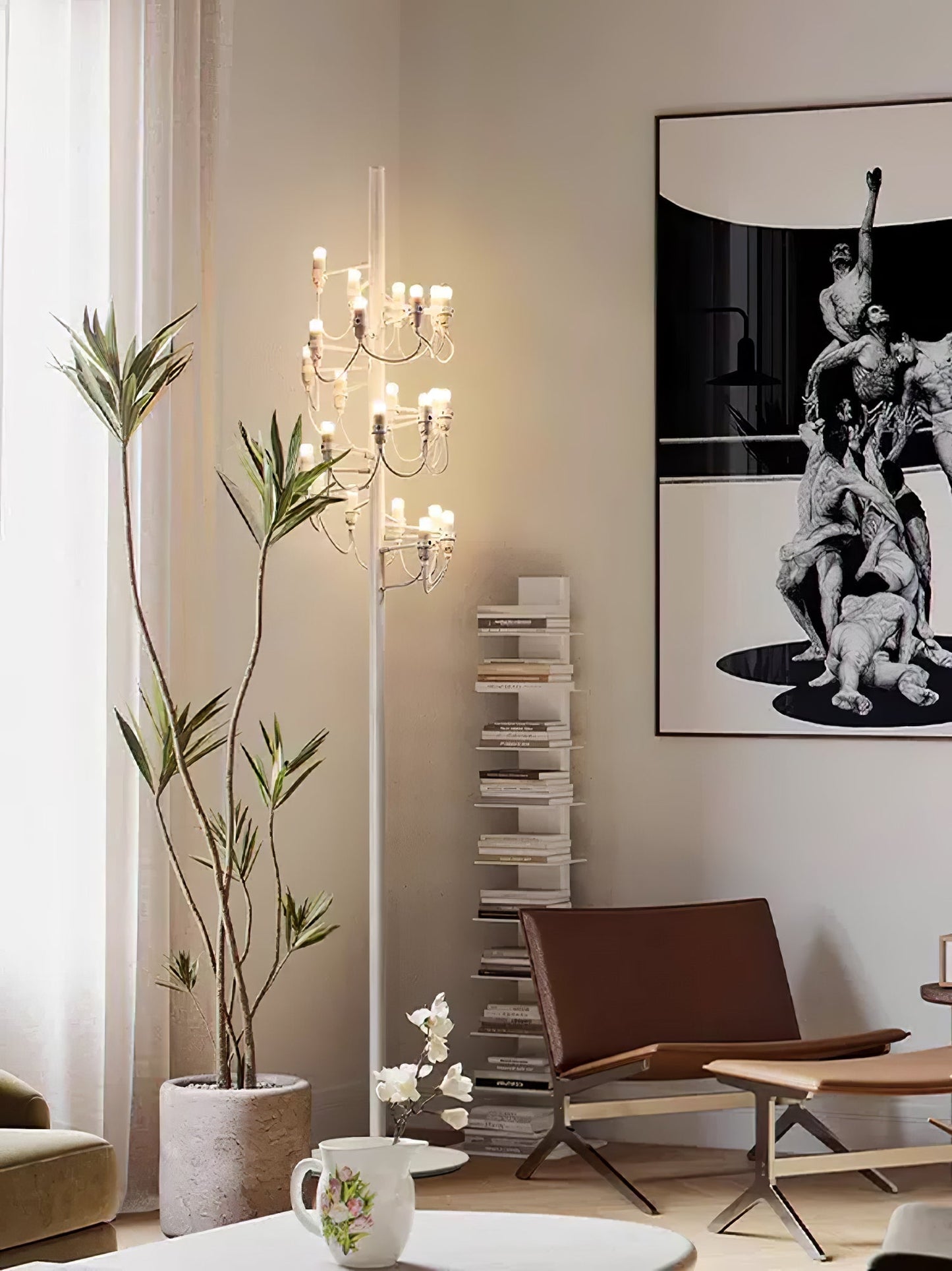 Fruit Floor Lamp - Modern LED Design, Indoor Lighting