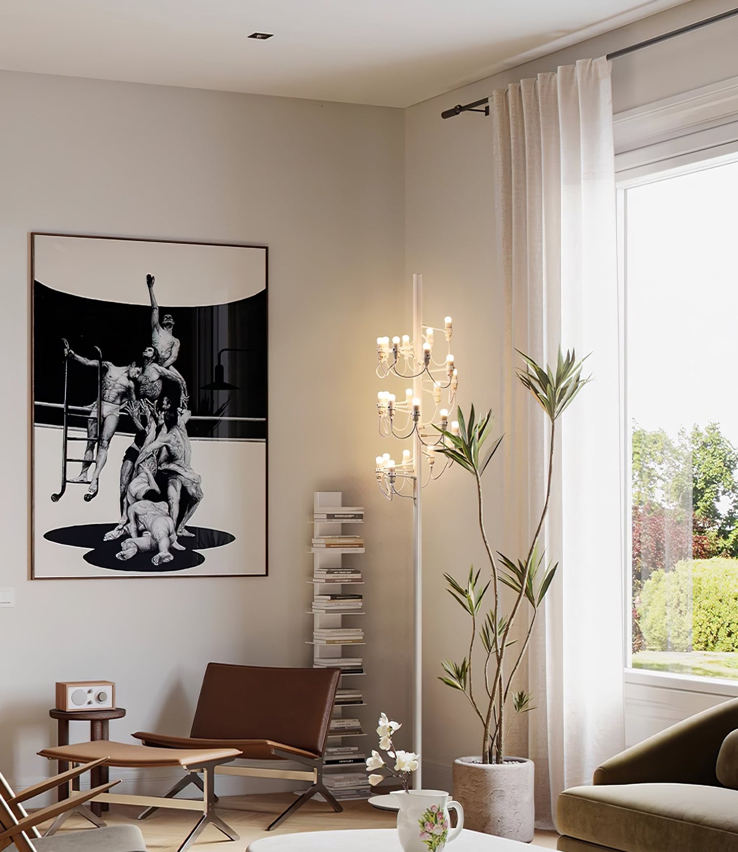 Fruit Floor Lamp - Modern LED Design, Indoor Lighting