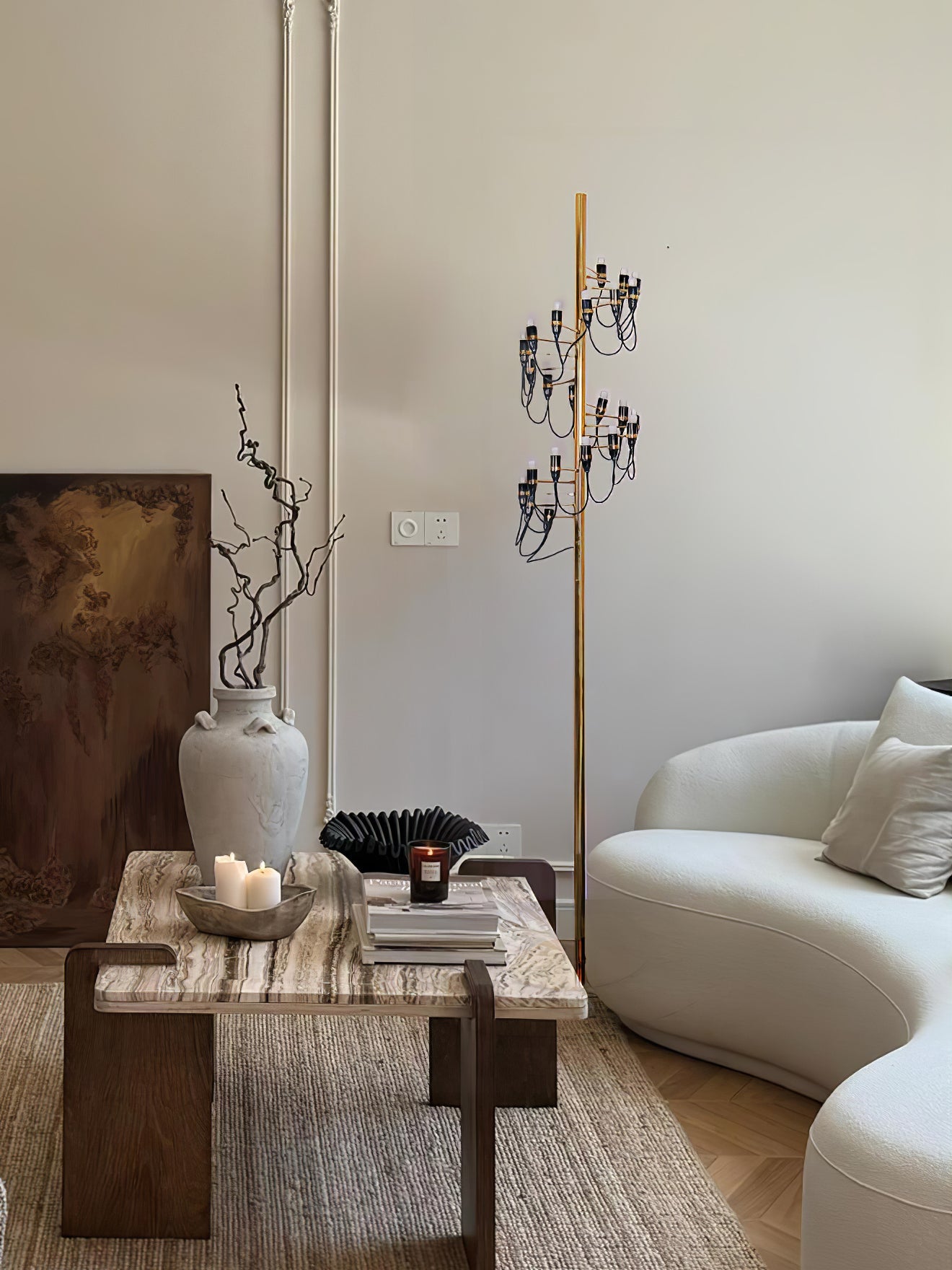 Fruit Floor Lamp - Modern LED Design, Indoor Lighting
